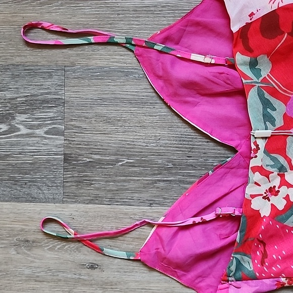 Floral Pink Maxi Dress - Picture 15 of 15